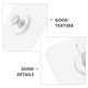 thumbnail image 3 of WEUVEB 10Ud Para Colgar Sin Taladro Adhesivos Transparente Uso En Y Azulejos, 3 of 6