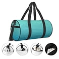 thumbnail image 3 of Easygdp Teal Turquoise Bolsa de Viaje, Bolsa de Mano, Bolsa de Gimnasio, Bolsa de Equipaje para Viaje, 3 of 6