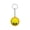 A 1PC, variant on 6PC Glowing Dumpling Keychain Crisp Clicker Sound Touch Sensing Glowing Dumpling Stress Relief Clicker Keychain for Hard Anxiety & Focus Quiet for Adults At Work Travel Home