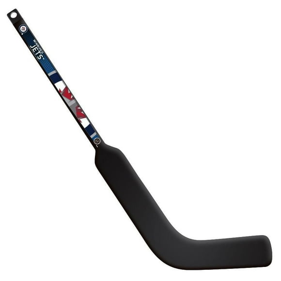 NHL Teams Winnipeg Jets Ultimate Goalie Composite Mini Stick - White or Black, NHL Winnipeg mini stick