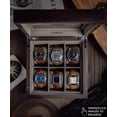 thumbnail image 5 of TAWBURY Wood Luxury Watch Box Organizer for Men 6 Watch Glass LID Display Case, 5 of 9