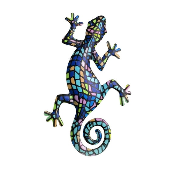 Dengmore Garden House Lizard Art Outdoor Garden Backyard Metal Animal Decoration Gift