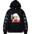 thumbnail image 1 of Uniex Anime Inuyasha Sudadera Con Capucha Harajuku Streetwear, 1 of 3