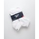 thumbnail image 2 of Pack de 6 calcetines Quarter Reebok para hombre, tallas 6-12,5, color blanco puro, 2 of 7