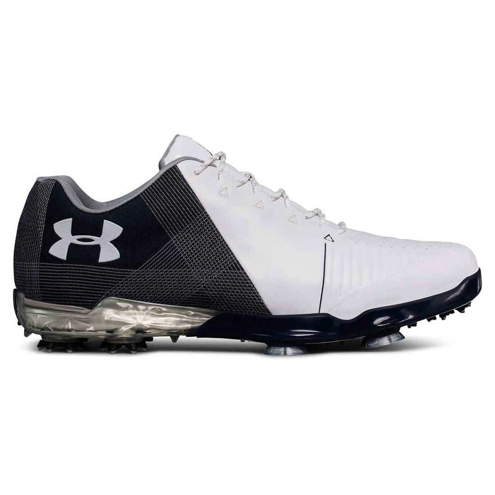 NEW Mens Under Armour Spieth 2 Golf Shoes White / Academy