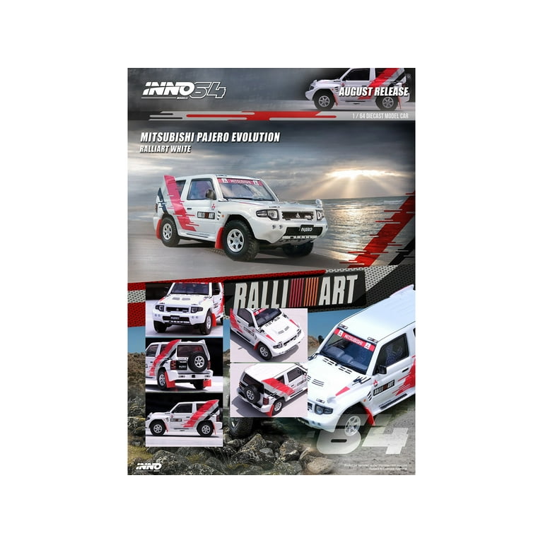 Mitsubishi Pajero Evolution RHD (Right Hand Drive) White