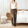 thumbnail image 4 of Balery Apocalyptic Skull Soldier Pantalones de pijama para mujer, pijamas ultraligeros, pantalones de estar por casa-Medium, 4 of 6