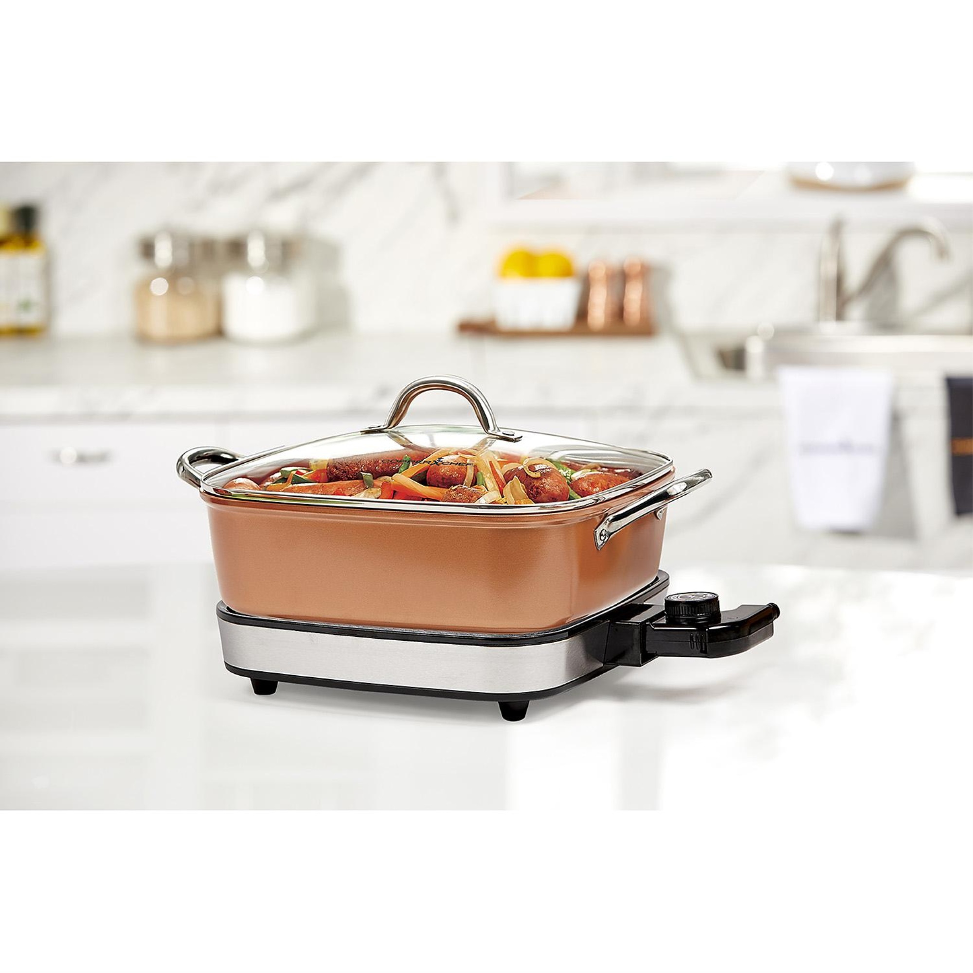copper chef electric skillet