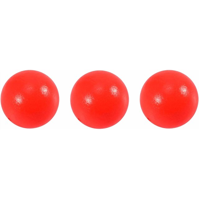 30 Pack Fishing Rig Float Pompano Floats Foam Floats for Surf Fishing Live Bait Rig Bottom Rig Walleye Crawler Harness Red 1-1/5" (30mm)