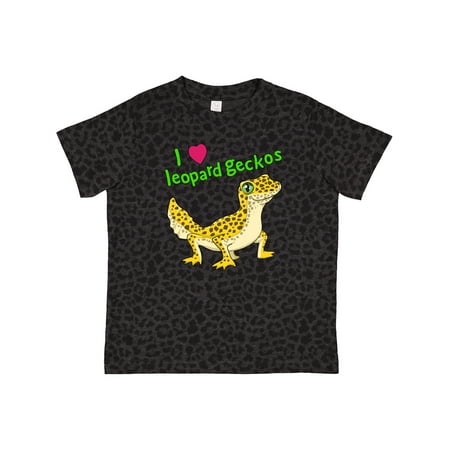 

Inktastic I Love Leopard Geckos Gift Toddler Boy or Toddler Girl T-Shirt