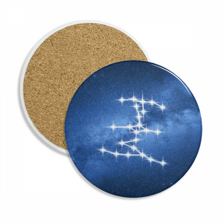 

Artistic Self Beautiful Lucky Stars Coaster Cup Mug Tabletop Protection Absorbent Stone