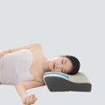 thumbnail image 4 of TUEUIO Groove Luxury Memory Foam Pillow - Orthopedic Support, Hypoallergenic, Easy to Clean, 4 of 5