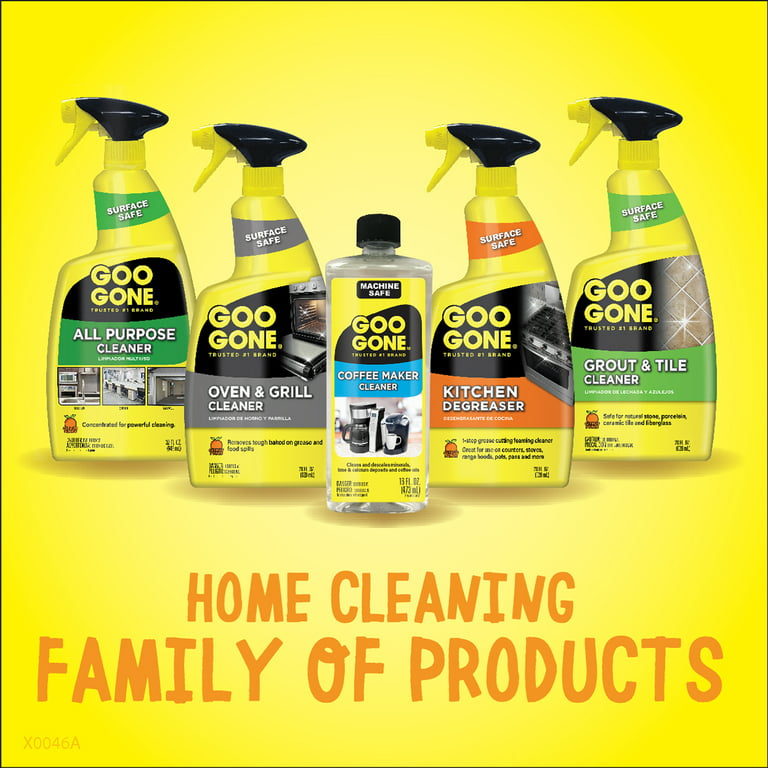 Goo Gone Grill and Grate Cleaner Spray Cleans 24 Oz 2 Pack