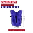 thumbnail image 2 of Uxcell Soccer Training Vest, Team Sports Pinnies Reversible Numbered Soccer Practice Pennies X-Large Purple, 2 of 7