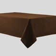 thumbnail image 1 of Nappe 72"x72 Pouces Tissu 7.1-oz. Polyester Filé "Harmony" Couleur Marron 2/pack, 1 of 1
