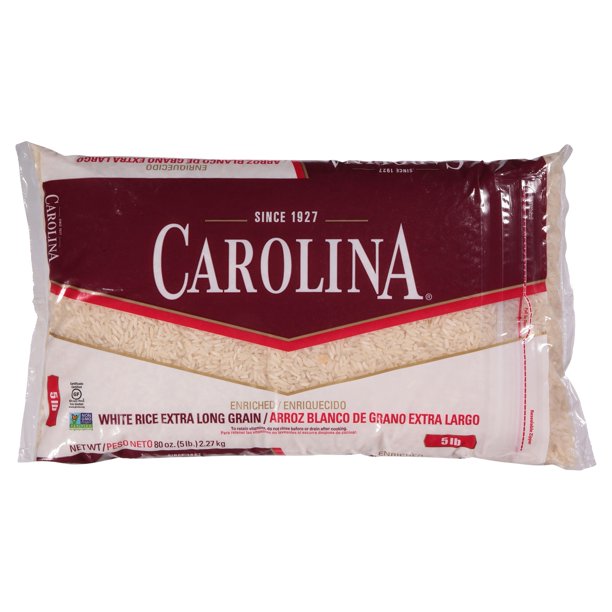 Carolina Enriched White Extra Long Grain Rice, 80 oz