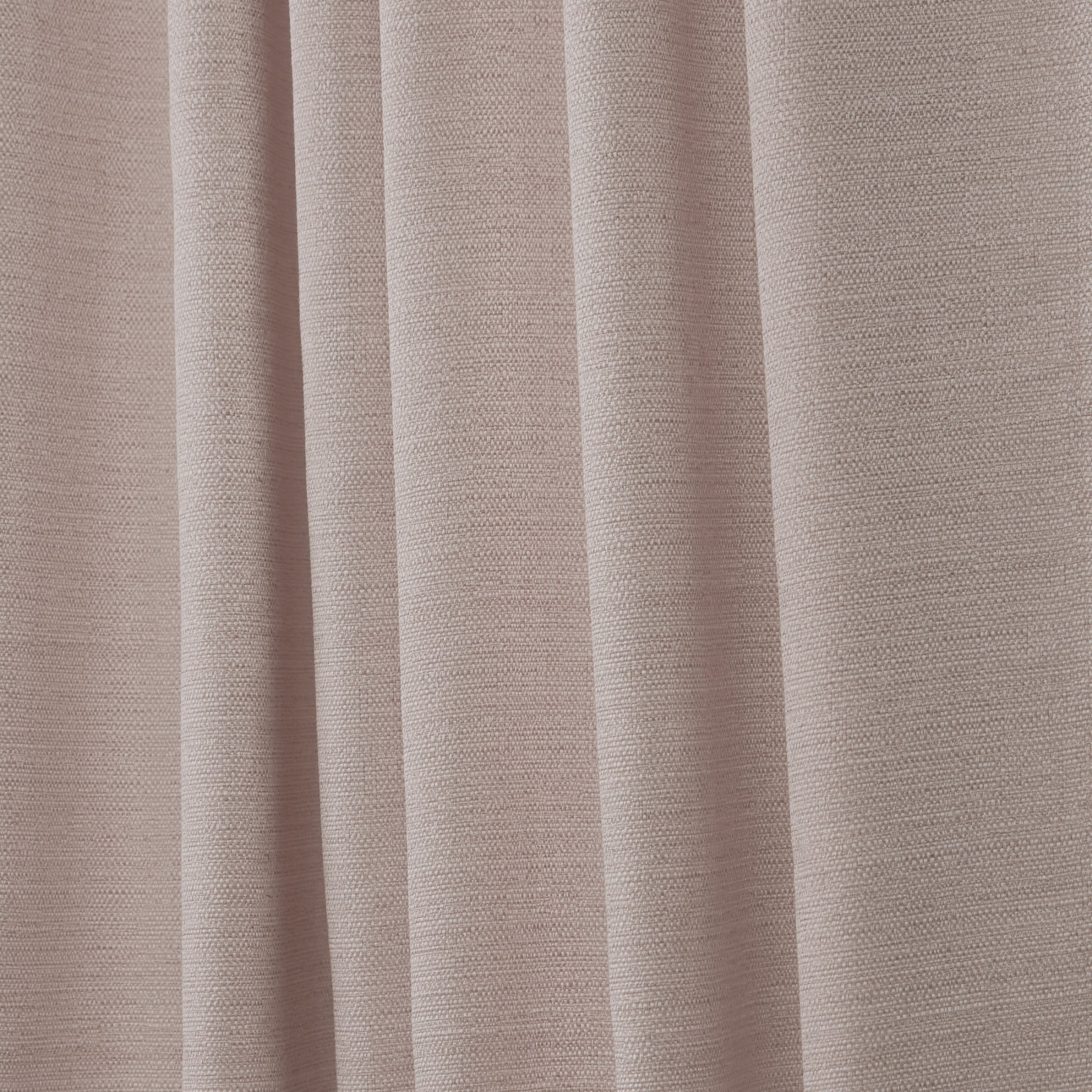 Nicole Miller Mellow Slub Textured Hidden Tab/Rod Pocket Top Light Filtering Curtain Panel Pair, 54"x96", Blush