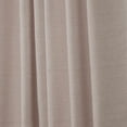 thumbnail image 2 of Nicole Miller Mellow Slub Textured Hidden Tab/Rod Pocket Top Light Filtering Curtain Panel Pair, 54"x96", Blush, 2 of 7