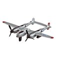 thumbnail image 1 of InAir Diecast 3.5 "P-38 Lightning Silver InAir 783746002070, 1 of 1