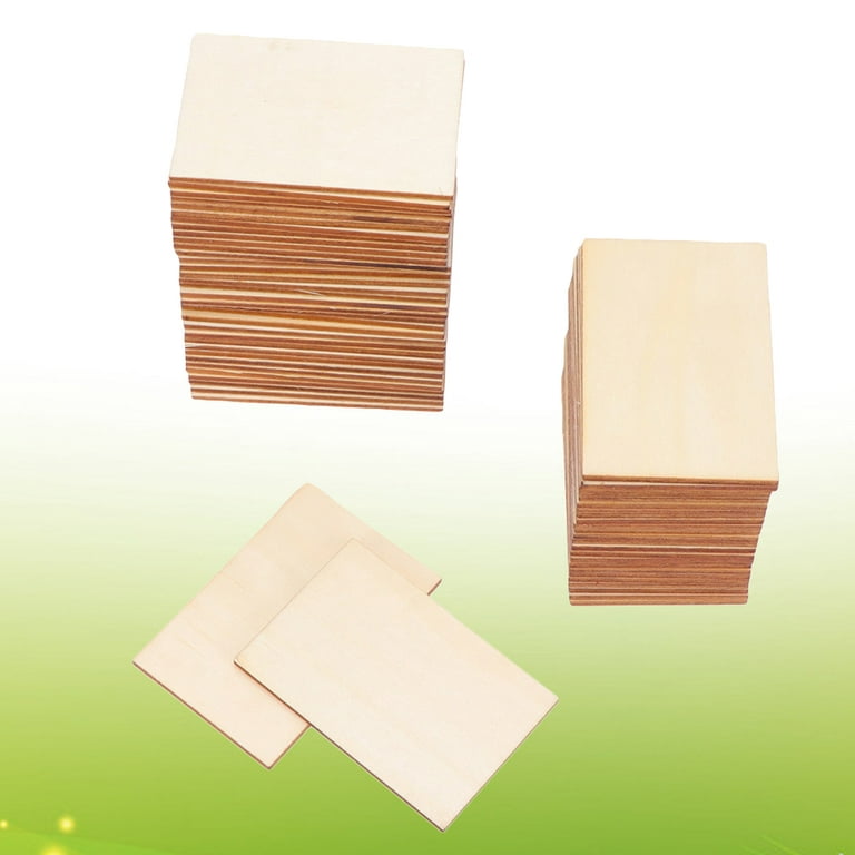 DIY Unfinished Wood Picture Frames, Craft Kits, Misc DYO - Wood, DYO - Wood, 12 Pieces, Natural