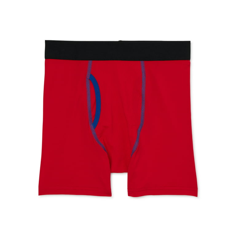 Athletic Works Boys Multicolor Boxer Briefs Underwear 6-Pack Size S 6-7  NWOT