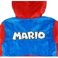 thumbnail image 5 of SUPER MARIO Boys Costume Plush Robe (Mario, 10-12), 5 of 6