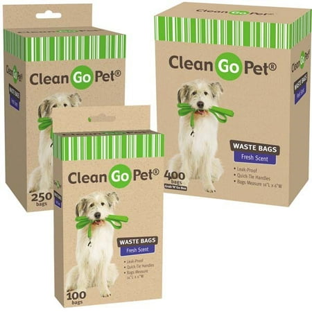Clean Go Pet Fresh Scented Doggy Waste Bags 250 Ct Clean Go Pet Fresh Scented Doggy Waste Bags 250 Ct