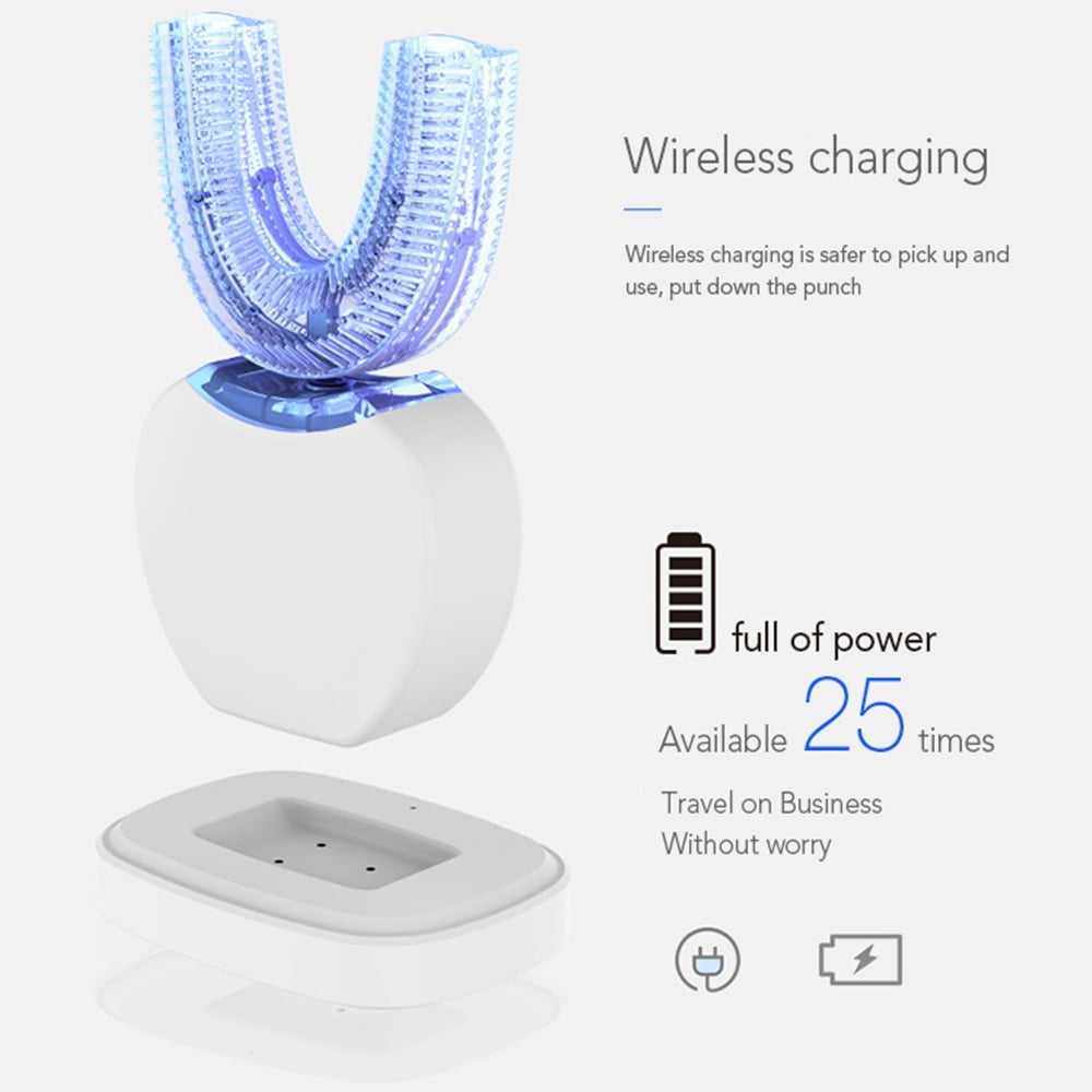 electric toothbrush 360 degree