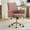 Pink, variant on Jopath Striped Velvet Office Chair, 360° Swivel Ergonomic Task Chair with High Back, Height Adjustable Accent Chair for Home Office, Living Room, Study, Vanity Room, Pink