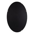 thumbnail image 5 of Kate and Laurel Hogan Farmhouse Oval Framed Wall Mirror, 24 x 36, Antique Gold, Decorative Traditional Vintage Wood Mirror with Soft Curvature and Modern Oval Shape, 5 of 8