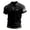 Dark Gray, variant on Men’s Patriotic 4th of July Polo Shirt American Flag Print with Contrast Stitching Turn Down Collar Button Front Short Sleeve Regular Fit Casual Top for Outdoor Activities Navy XL
