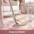 thumbnail image 3 of Shag Area Rugs for Living Room 9'(Round), Soft and Fluffy Shaggy Carpet for Pets, Machine Washable Floor Rugs for Living room, 3 of 7