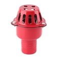 thumbnail image 2 of Válvula de retención, Válvula de retención inferior de la bomba, Válvula de retención inferior del filtro de la bomba de agua de 2 pulgadas Válvula de pie de la bomba de aleación de aluminio a prueba, 2 of 8