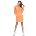 thumbnail image 5 of White Mark Women's Hoodie Sweatshirt Dress, 5 of 12