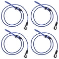 thumbnail image 1 of Adjustable Paddle Leash with Carabiner Clip Paddle Safety Lanyard Rod Holder for Kayak Canoe Boat, 1 of 7