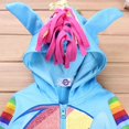 thumbnail image 2 of Girls' Rainbow Dash Hoodie, 2 of 7