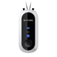 thumbnail image 1 of Mini Household Formaldehyde Negative Ion Air Purifier (Silver*Metal Chain*1PCS), 1 of 5