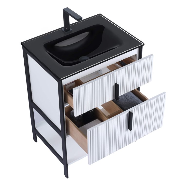フィヨ　セレニティ Fine Fixtures Serenity 24 in. W x 18 in. D Bathroom Vanity in