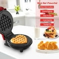 thumbnail image 3 of Mini Waffle Maker, Small Round Waffle Maker, Waffle Machine, Mini Waffle Maker And Pancake Waffle Maker Waffle Maker For Christmas Gifts, Mother's Day, 3 of 5