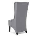 thumbnail image 5 of OYang Dining Chair, Upholstered Back Rest Seat Accent Chair with Birch Wood Legs, Leisure Chair for Restaurants Living Rooms Kitchen Dining Room Office, 5 of 7