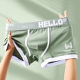 thumbnail image 2 of Calzoncillos bóxer de algodón para hombre, ropa interior transpirable, convexo en U, Sexy, talla grande, 2 of 4