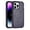 Dark Purple, variant on TECH CIRCLE 2-in-1 Phone Case for iPhone 14 Pro - Shockproof Scratch Resistant Protective Durable Rugged Cover Case [Compatible with MagSafe], Gray