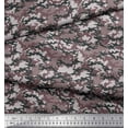 thumbnail image 3 of Soimoi Velvet Fabric Two Tone Camouflage Printed Craft Fabric by the Yard 58 Inch Wide, 3 of 3
