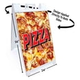 thumbnail image 2 of Pizza (24" X 36") Standard A-Frame Signicade, Includes Decal Applied To Stand, 2 of 4