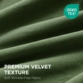 thumbnail image 2 of Cortina Joydeco 52x274 cm Verde Oliva 100% Blackout de Terciopelo, 2 of 9