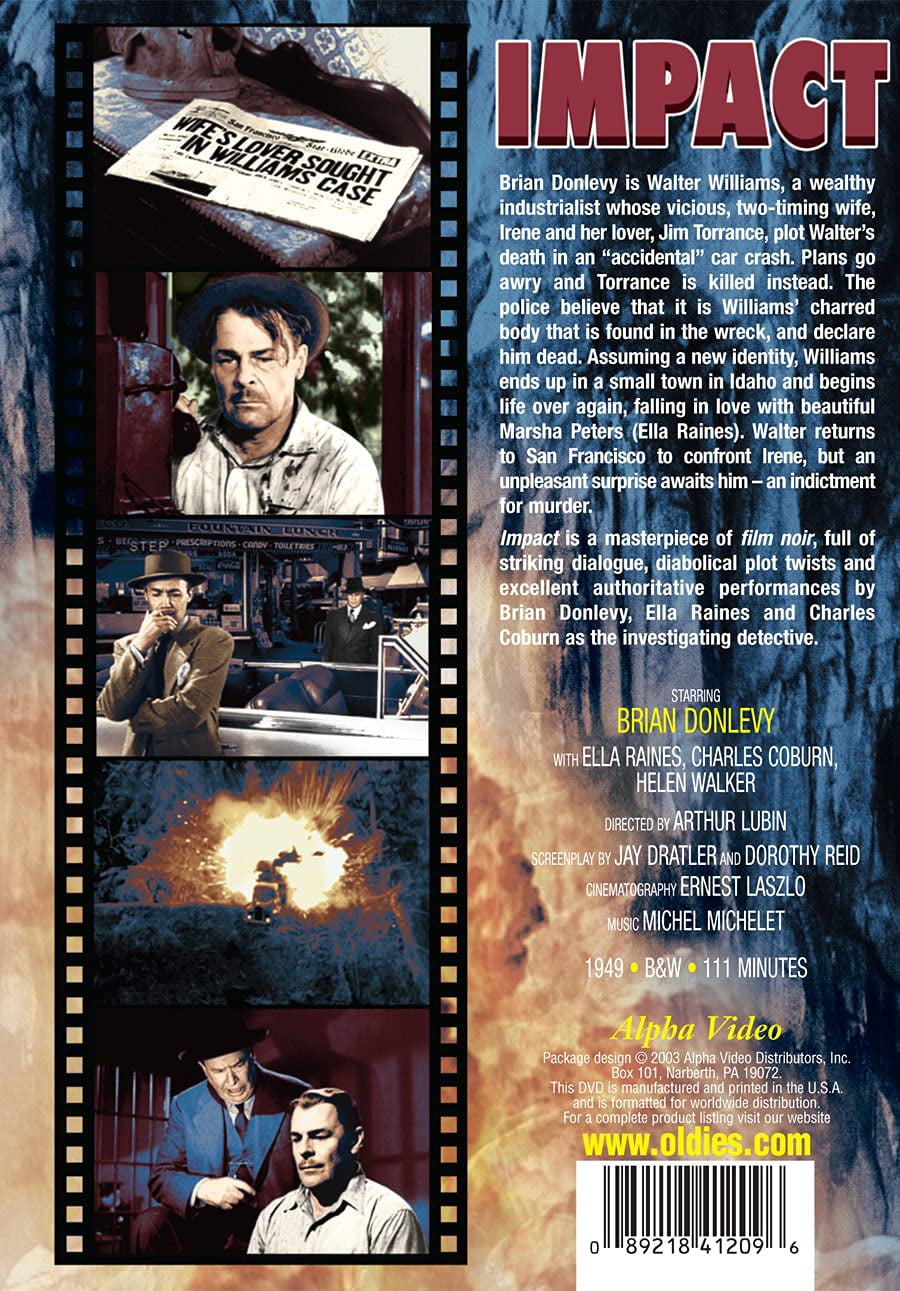 Impact (DVD), Alpha Video, Mystery & Suspense - Walmart.com
