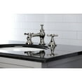 thumbnail image 4 of Kingston Brass KC7066BEX Essex 8 in. Widespread Bathroom Faucet, Polished Nickel, 4 of 5