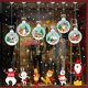 thumbnail image 3 of Pegatinas navideñas para ventana, calcomanías de Papá Noel para decoración de Año Nuevo, regalo de Navidad, 2024, 3 of 4