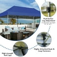 thumbnail image 6 of Gymax 10'x20' Pop up Canopy Tent Folding Heavy Duty Sun Shelter Adjustable W/Bag Blue, 6 of 10