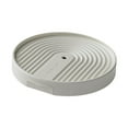 thumbnail image 2 of S SERENABLE Plateau de Drainage Intégré Rouleau pour Plantes pour Salon Beige 12 Pouces, 2 of 9